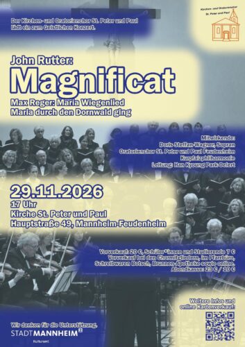 Geistliches Konzert 2026 – John Rutters „Magnificat“